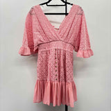 The Clothing Company Women's Size 6 Pink Lace Dress