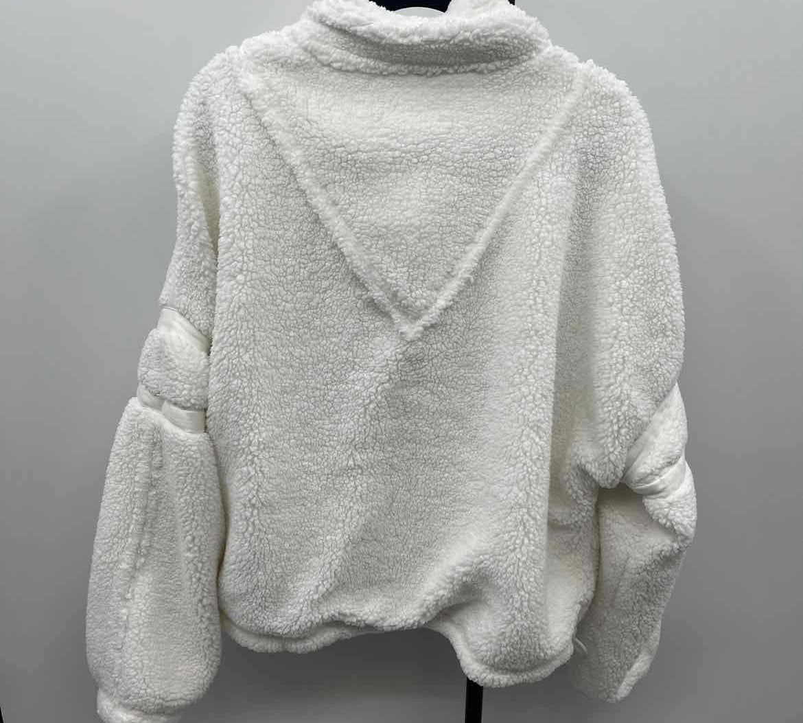 FP Movement Junior's Size L White Textured Jacket