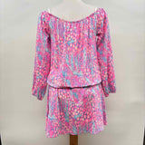 Lilly Pulitzer Women's Size 10 Pink dotted Jumper