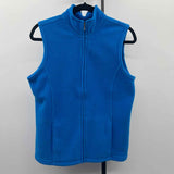LL Bean Women's Size M Blue Solid Vest