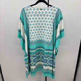 cabana life Women's Size XL Aqua fan Coverup