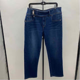 Tahari Women's Size 16 Blue Solid Jeans