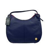 NWT VINCE CAMUTO Navy Blue Pebble Leather Shoulder HOBO Bag Purse