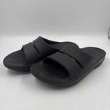 oofos Women's Shoe Size 10 Black Solid Sandals