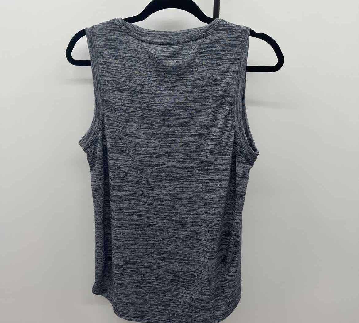 Athleta Women's Size M Navy Marled Sleeveless Shirt