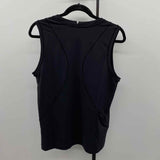 Athleta Women's Size L Black Solid Sleeveless Shirt