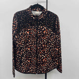 Chico's Women's Size M Black Spotted Jacket
