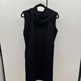 Coco & Carmen Women's Size S/M Black Solid Coverup