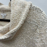 JJill Women's Size L Ivory Textured Sweater