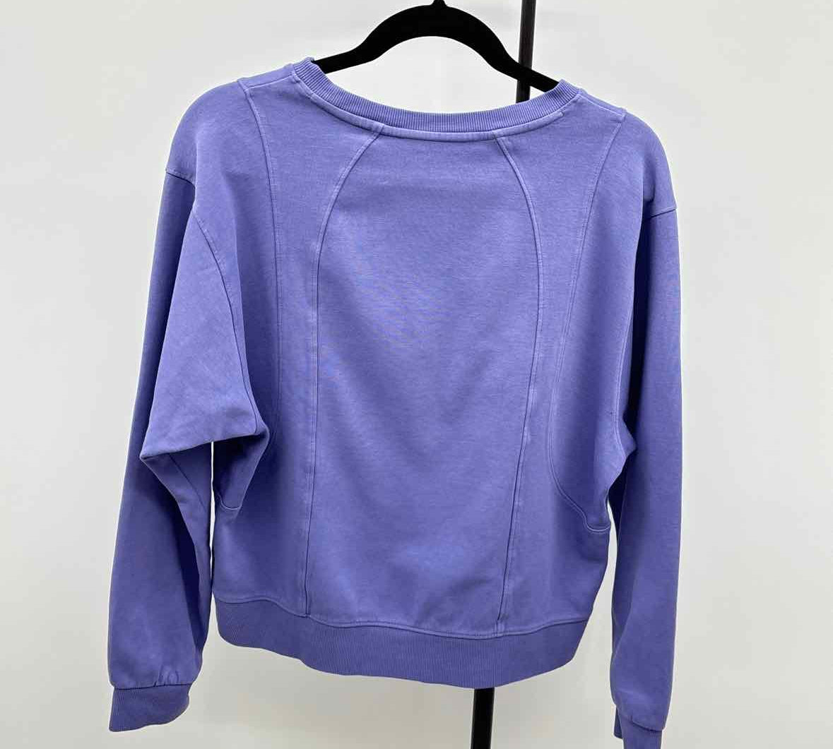 Athleta Junior's Size S Lilac Solid Sweatshirt