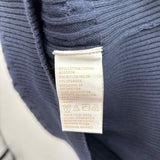 Tommy Hilfiger Women's Size XL Navy Cable Knit Sleeveless Shirt