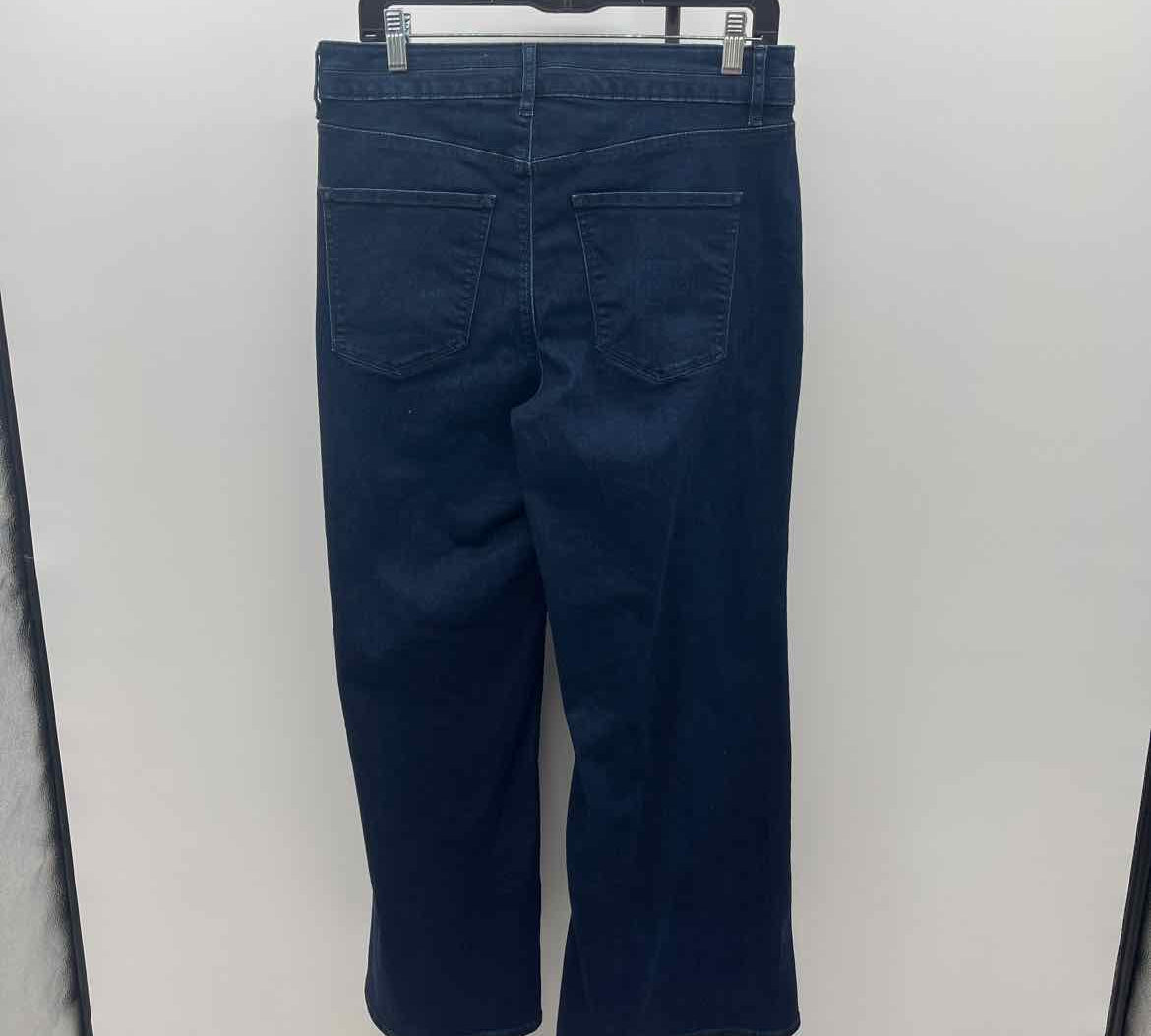 White House Black Market Women's Size 8S Blue Solid Jeans