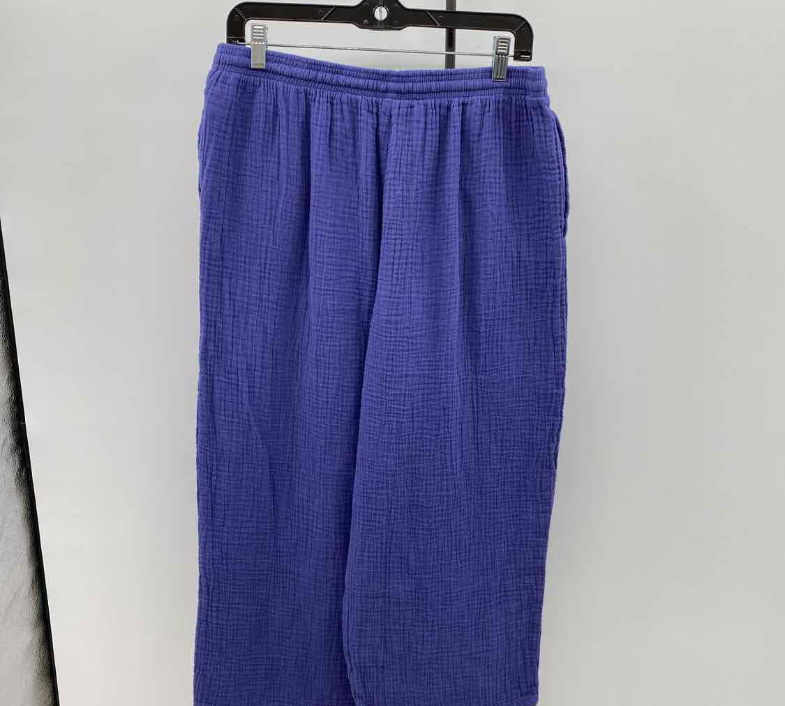 Jessica Simpson Women's Size 14 Blue Textured Pants
