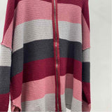 Penelope Rose Women's Size 3X Multi-Color Stripe Sweater