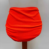 Cupshe Women's Size 14 Orange Ribbed Misc. Swimwear