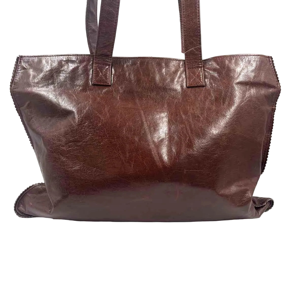 LATICO Brown Leather Tote Bag Purse