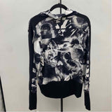 Lucy Women's Size L Black Abstract Jacket