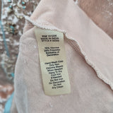 Soft Surroundings Women's Size XLP Peach Plush Long Sleeve Shirt