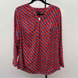 Talbots Women's Size L Red dotted Tunic