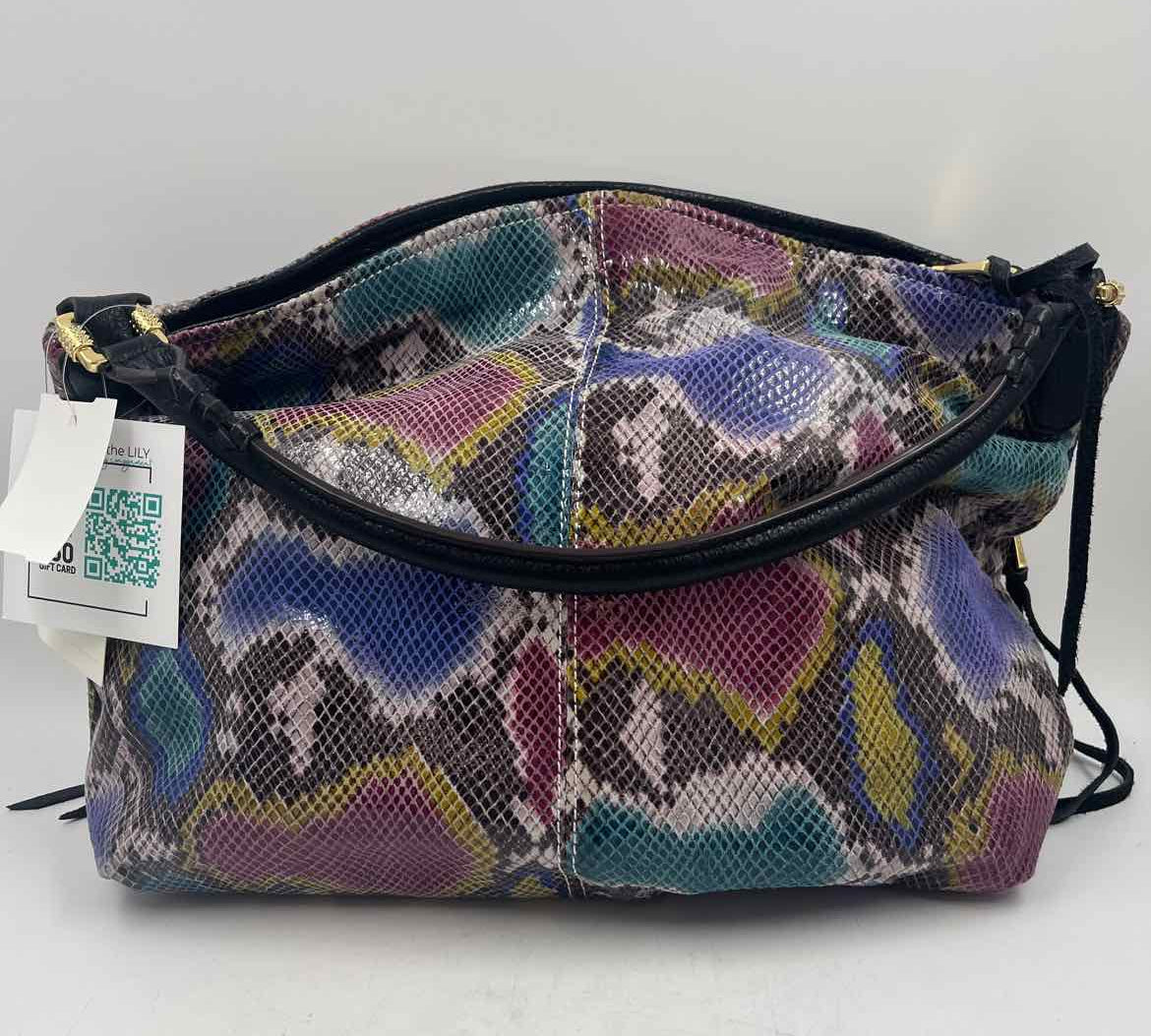Aimee Kestenberg Women's Multi-Color Luxe Snakeskin Purse