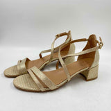 Naturalizer Women's Shoe Size 9 Gold Textured Dress Shoes