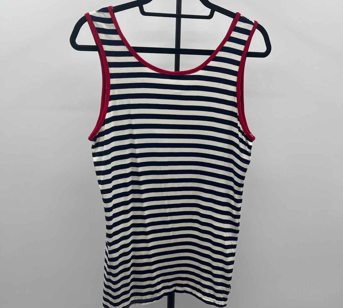 dmbm Women's Size XL Navy Anchor Tank
