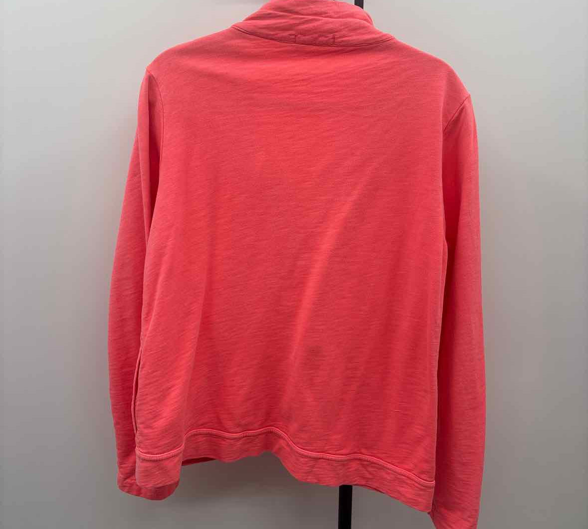 Fresh Produce Women's Size XL Peach Solid Jacket
