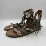 Sorel Women's Shoe Size 9.5 Green Solid Sandals