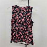 Lands End Women's Size 12 Black Paisley Swimsuit - Separate