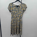Michael Kors Women's Size 2 Blue Floral Dress