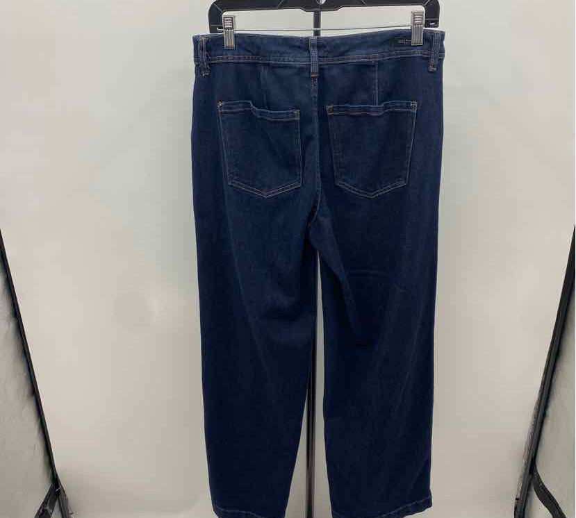 Liverpool Women's Size 8 Blue Solid Jeans