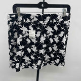Tranquility Women's Size 10 Black Floral Skirt