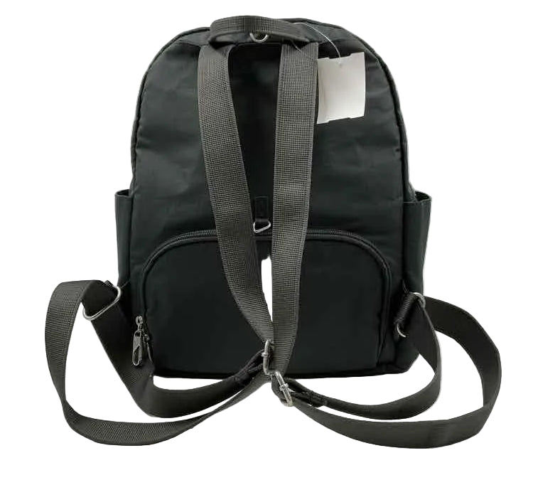 BAGGALLINI Charcoal Nylon BackPack / Purse