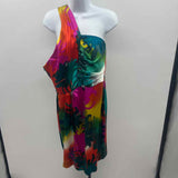Trina Turk Women's Size 12 Multi-Color Floral Dress