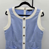 Tommy Hilfiger Women's Size 14 Blue Checkered Dress