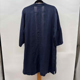 purejill Women's Size XLP Navy Solid Cardigan