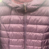 Eddie Bauer Women's Size M Purple Solid Coat