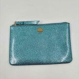 Kate Spade Women's Blue Luxe Glitter Wallet