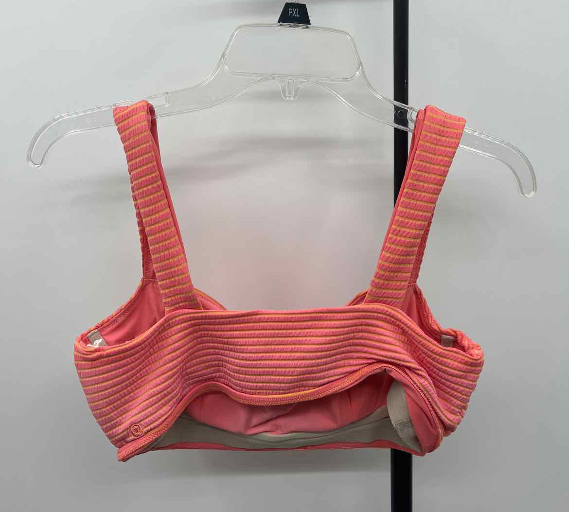 Lululemon Junior's Size M coral Stripe Tank