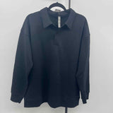 Mondetta Women's Size L Black Solid Sweatshirt