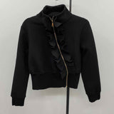 Garcia Fashion Women's Size M Black Solid Jacket