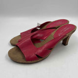 Coldwater Creek Women's Shoe Size 7.5 Pink Solid Sandals