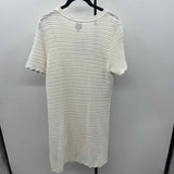 Gap Women's Size M White Open Weave Dress