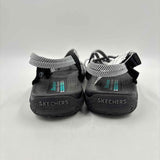 Skechers Women's Shoe Size 6 Black Grid Sandals