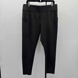 Christopher & Banks Women's Size L Charcoal Solid Pants