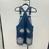 Easel Women's Size 10 Blue Distressed Dress