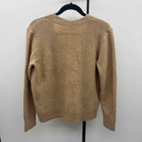 Loft Women's Size M Tan Solid Cardigan