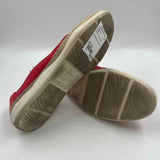 Clarks Women's Shoe Size 8.5 Red Floral Casual Shoes