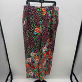 Chico's Women's Size 12T maroon Floral Pants