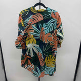 True Destinations Women's Size M Green Leaf Long Sleeve Shirt